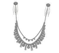 CALLARON Tocado Frontal Hermoso Cadena Creativa Peine De Cabello Decorativo Para Mujeres Adecuado Para Bodas Fiestas Compromisos