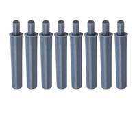 CALLARON Tope de Puerta de Armario Anticolisión 8 Unidades Abs Gris Oscuro Protector de Seguridad para Muebles y Puertas Corredizas Accesorios Hogar Resistente y Ecológico