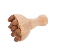 CALLARON Wooden Body Massage Brush Ergonomic Natural Wood Stick Manual Meridian Therapy Tool Portable For Full Body Relaxation