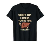 Callate Hígado You're Fine Vintage Bold Gráfico Camiseta