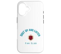 Cállate y Escucha Fans del Fan Club Genovia Carcasa para iPhone 16