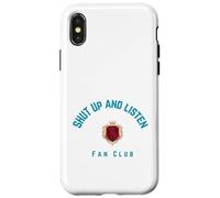 Cállate y Escucha Fans del Fan Club Genovia Carcasa para iPhone X/XS