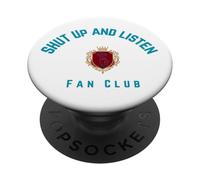 Cállate y Escucha Fans del Fan Club Genovia PopSockets PopGrip Adhesivo