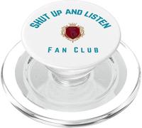 Cállate y Escucha Fans del Fan Club Genovia PopSockets PopGrip para MagSafe