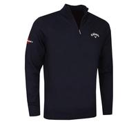 Callaway 1/4 Zip Blend Merino Sweater Jersey, Hombre, Azul (Azul Navy 410), Medium (Tamaño del Fabricante:M)