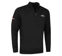 Callaway 1/4 Zip Blend Merino Sweater Jersey, Negro (Negro 019), Medium (Tamaño del Fabricante:M) para Hombre