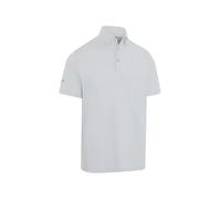 Callaway Apparel Emea SS Ventilated C Camisa de Polo, Gray Dawn, XL para Hombre