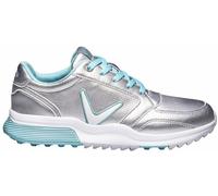 Callaway Aurora Silver/Light Blue 40 Calzado de golf de mujer (Recién desempaquetado)