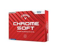 Callaway Chrome Soft 2024 Pelotas de golf Triple Track, 12, Chrome Soft