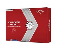 Paquete De 12 Callaway 2022 Cromo Blanco Suave Golf Bolas Nuevo En Caja Original