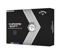 Callaway Chrome Soft X Golf Balls, Unisex-Adult, Blanco, M/L