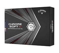 Callaway Chrome Soft X, Pelotas De Golf Hombre, Bianco (White), Talla Única