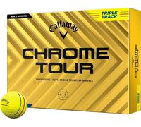 Callaway Chrome Tour Pelotas de golf Triple Track, 12, Chrome Tour