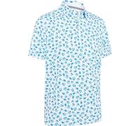 Callaway Crab Novelty Mens Bright White 2XL Camiseta polo