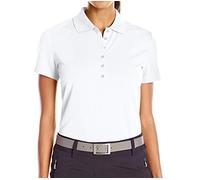Callaway de Golf para Mujer Camiseta de Manga Corta Solid Polo Otomano - CGW435, X-Large, Blanco