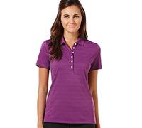 Callaway de Golf para Mujer Polo de Manga Corta piqué Abierto de Malla Camiseta - CGW437, Large, Purple Magic