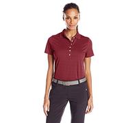 Callaway de Golf para Mujer Polo de Manga Corta piqué Abierto de Malla Camiseta - CGW437, Large, Zinfandel