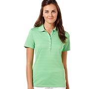 Callaway de Golf para Mujer Polo de Manga Corta piqué Abierto de Malla Camiseta - CGW437, Medium, Vibrant Green