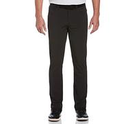 Callaway EverPlay - Pantalones de Golf de 5 Bolsillos para Hombre con Cintura cómoda, Tela elástica Que no Necesita Planchado, Absorbe la Humedad, Corte Estrecho, Jaspeado Negro, 42W / 36L Alto