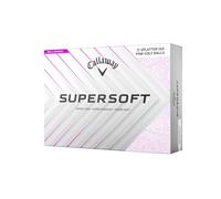 Callaway Golf Bola de Golf Supersoft 2025, Rosado Moteado