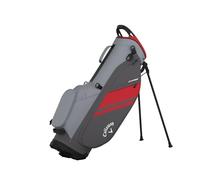 Calaway Golf Chase Stand Bag 2026, acero grafito/rojo fuego
