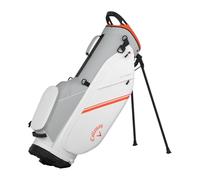 Callaway Golf Chase - Bolsa Ligera con Soporte, 2025, Blanco/Plateado/Naranja