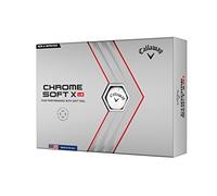 Callaway Chrome Soft X LS Golf Balls, Unisex-Adult, Blanco