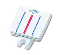 Callaway Golf Callaway Pinza/Marcador Unisex para Sombrero de Golf 2021 Hat, Blanco, Azul y Rojo, Talla única