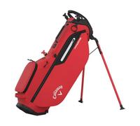 Callaway Golf Fairway C - Bolsa Ligera con Soporte 2025, Color Rojo Fuego/Negro/Blanco