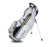 Callaway Golf Fairway Plus HD - Bolsa híbrida Impermeable con Soporte, Color Grafito/Fluorescente Amarillo
