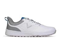 Callaway Golf GTX, Zapatos de Golf Hombre, Blanco Gris Azul, 40 EU