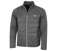 Callaway Golf Hombre Mixed Media Zip Fleece Chaqueta - Sombra Tranquila - XXXL