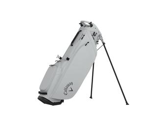Callaway Golf Hyperlite Zero - Bolsa de Soporte Ultraligera 2025, Color Plateado