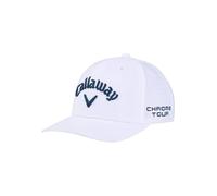 Callaway Golf New Tour Performance 26, Gorra de Golf para Hombre, Estándar, Talla Única (Blanco/Azul Marino)