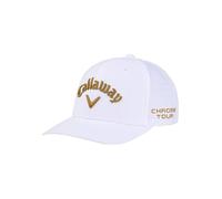 Callaway Golf New Tour Performance 26, Gorra de Golf para Hombre, Estándar, Talla Única (Blanco/Dorado)
