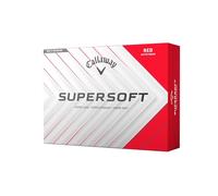 Callaway Golf Supersoft 2025 - Pelota de golf, color rojo