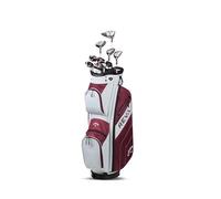 Callaway Golf REVA - Juego completo de golf para mujer (derecho, bolsa de carrito de 11 piezas (regular), berenjena)