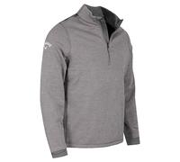 Callaway Golf Suéter Textura Hexagonal Hombre - Gris Medio Jaspeado - M