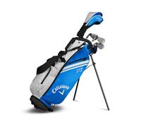 Callaway Golf XJ-2 Junior Package - Juego de Golf, 7 Piezas, Azul/Blanco, Mano Derecha