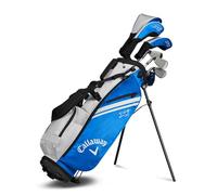 Callaway Golf XJ-3 Junior Package Juego de golf, 8 piezas, azul/blanco, mano derecha