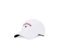 Callaway Gorra de Golf de Metal líquido para Hombre, Color Blanco/Cardenal, Blanco/Cardenal, Talla única