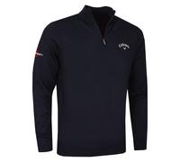 Callaway Hombre 2026 1/4 Cremallera Combinado Merino Térmico Opti-Dri Golf