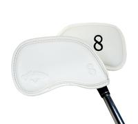 Callaway Juego de 10 Fundas magnéticas de Hierro para Proteger Tus Palos de Golf, Color Blanco
