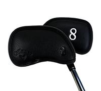 Callaway Juego de 10 Fundas magnéticas para Proteger Tus Palos de Golf, Negro