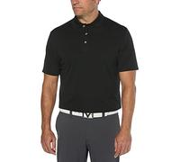 Callaway Men 's Big & Tall OPTI-Dri de Manga Corta núcleo Rendimiento Polo - CGM211X, Negro