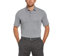 Callaway Men's Pro Spin Fine Line Short Sleeve Golf Shirt (Size X-Small-4X Big & Tall), Asphalt, Medium