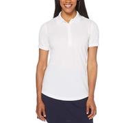Callaway Mujer Manga Corta OPTI-Dri Core Performance Polo - CGW212, Blanco
