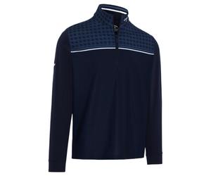 Callaway Odyssey Printed Block Pullover Peacoat Camiseta de hombre XL