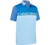 Callaway Oxford Block Mens Galaxy Blue L Camiseta polo