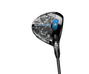 Callaway Paradym AI Smoke Max, Fairway 3HL Madera, Grafito, 5.0, Estándar